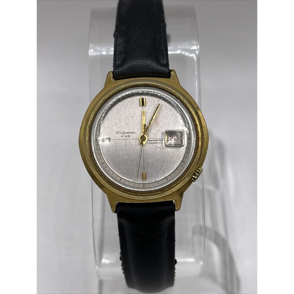 Seikomatic Lady Vintage Women\'s Mechanical Watch Diashock 21 Jewels- Working‎ main image 8